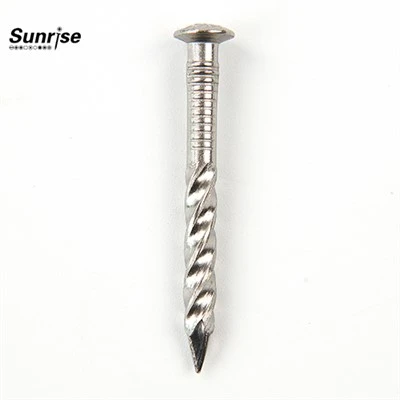 Oval Head Twist Shank Screw
