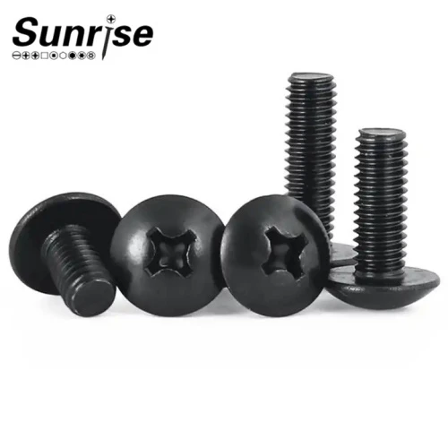 JIS بلیک گریڈ 4۔{1}}.8 Phillips Mushroom Truss Head Screw