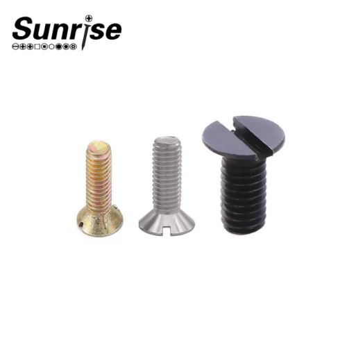 COUNTERSUNK HEAD SLOTTED SCREW UNF 1