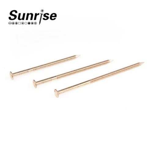 Crown Head Ring Shank Nails 1 Crown Head Ring Shank Nails 1