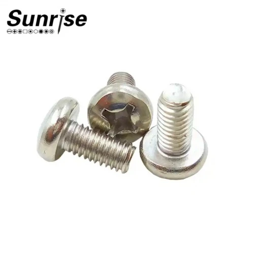 DIN7985 Stainless Steel M8 Cross Recessed Pan Head Machine Scre 4 DIN7985 Stainless Steel M8 Cross Recessed Pan Head Machine Scre 4