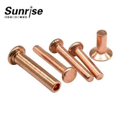 اعلی معیار کے تانبے کے ٹھوس rivets