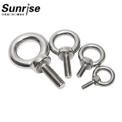 سٹینلیس سٹیل 6mm تھریڈڈ آئی بولٹ، DIN580